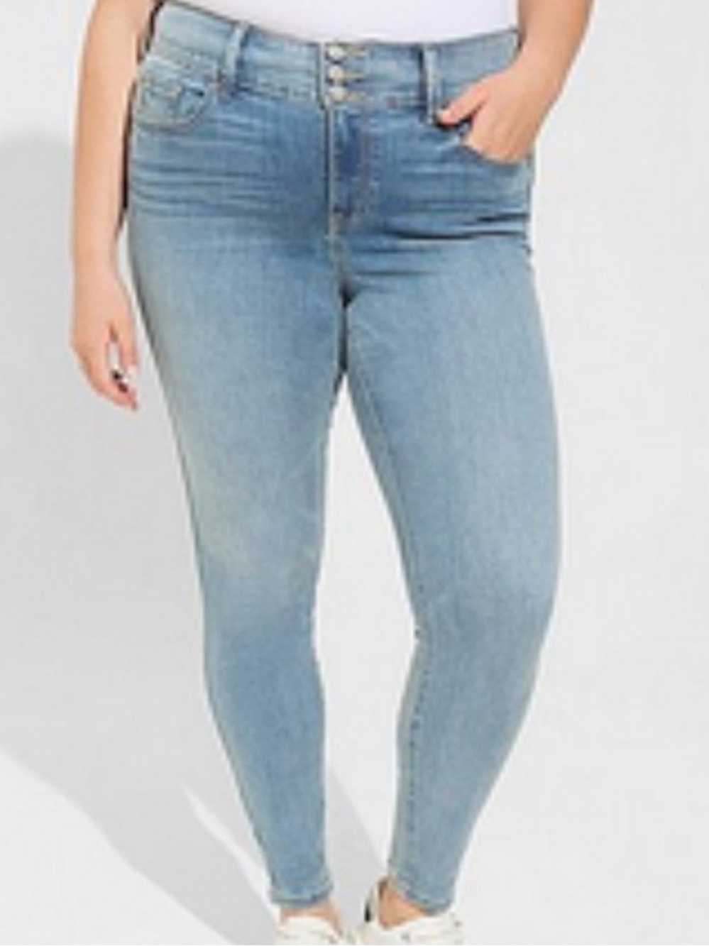 Torrid Denim Jegging Super Stretch Skinny Ankle 24P Super Soft so comfortable - Picture 5 of 13